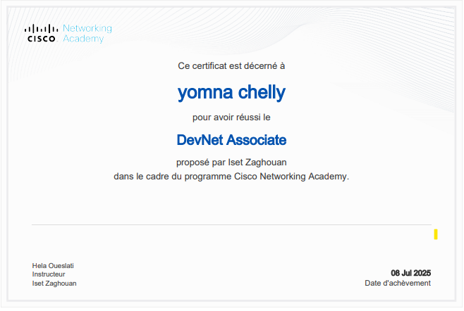 DevNet Associate