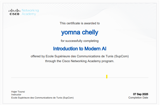 Introduction to Modern AI