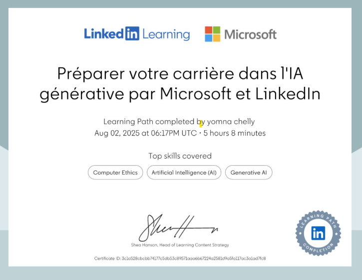 Carrière dans l'IA Générative